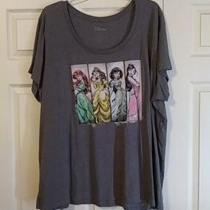 NWOT: Torrid Disney Princess T-shirt, Size 5